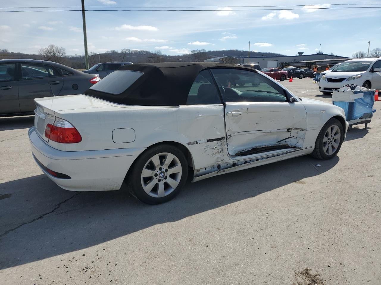 2006 BMW 3er VIN WBABW33456PX88584 Copart auction photo, side / front end damage thumbnail 3