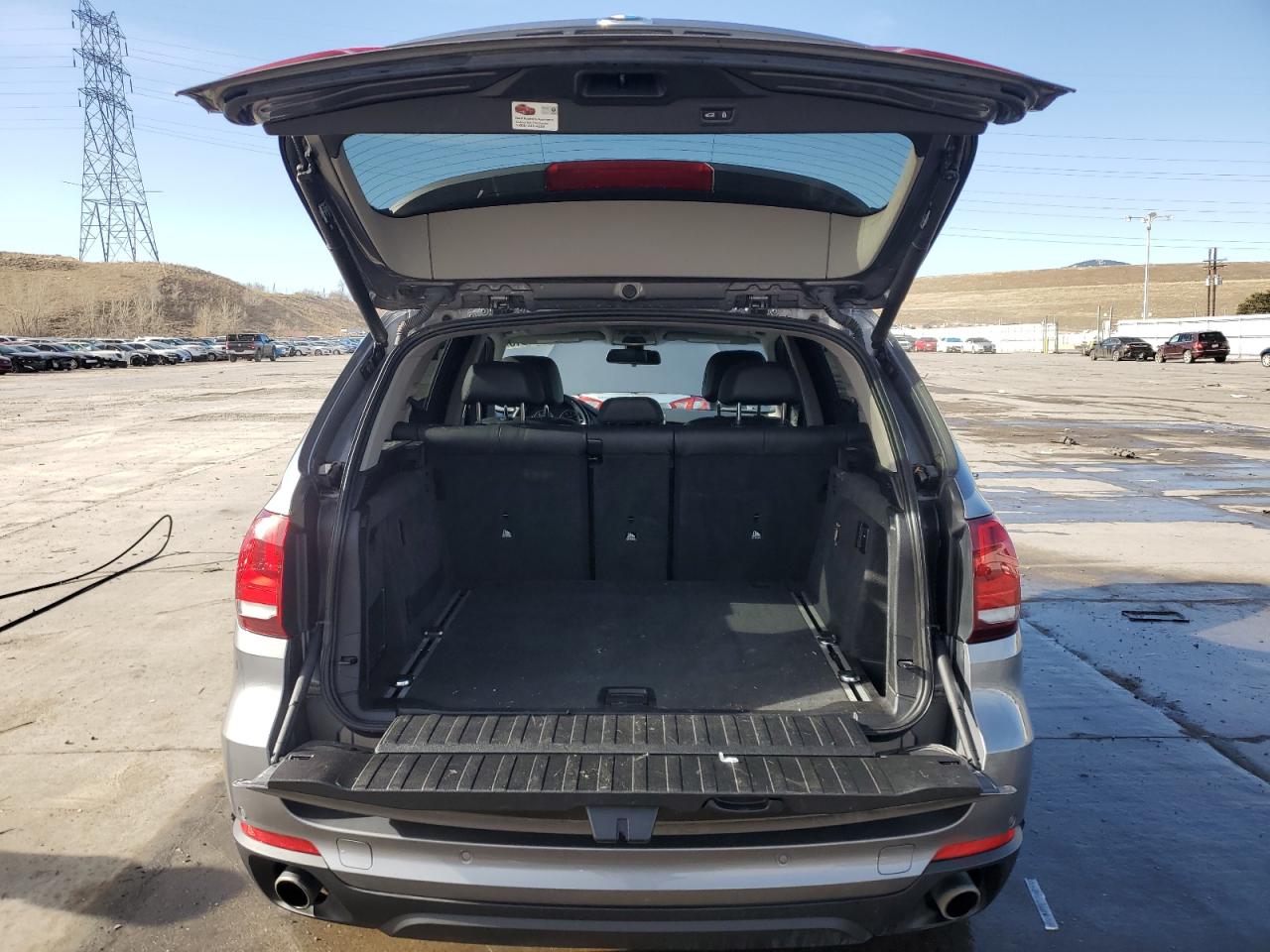 2015 BMW X5 VIN 5UXKR0C57F0P00577 Copart auction photo, front end / side damage thumbnail 6