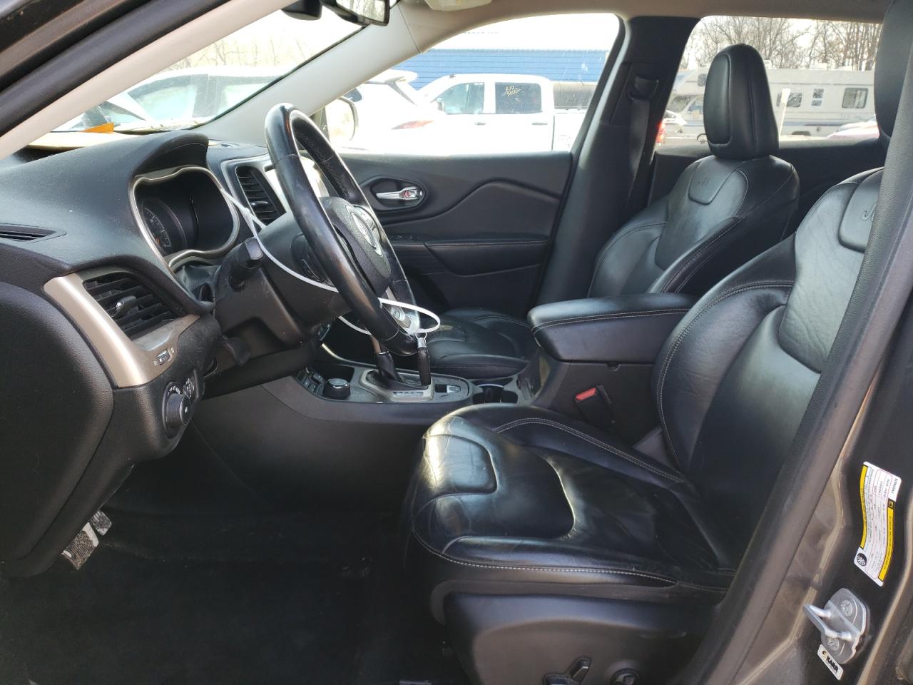 2015 Jeep Grand Cherokee VIN 1C4PJMDS8FW648576 Copart auction photo, front end / hail damage thumbnail 7