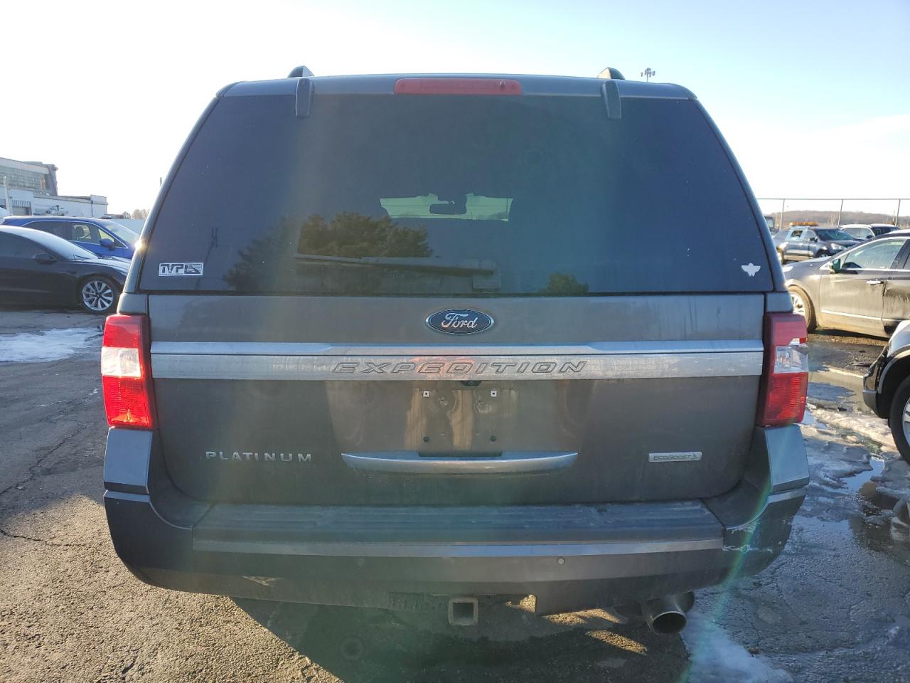 2017 Ford Expedition VIN 1FMJU1LT3HEA00055 Copart auction photo, front end / rear end damage thumbnail 6