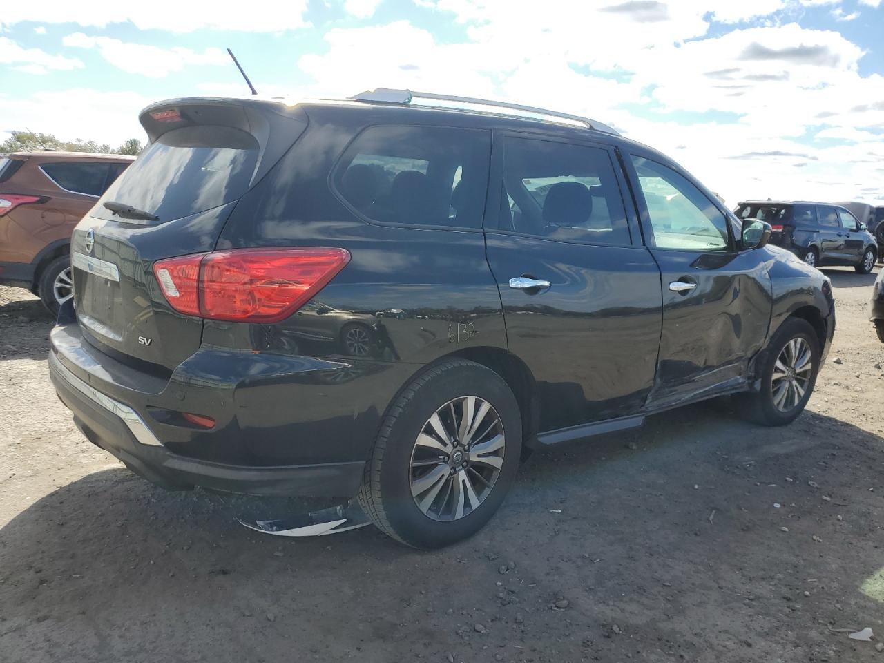 2018 Nissan Pathfinder VIN 5N1DR2MN5JC628883 Copart auction photo, side damage thumbnail 3