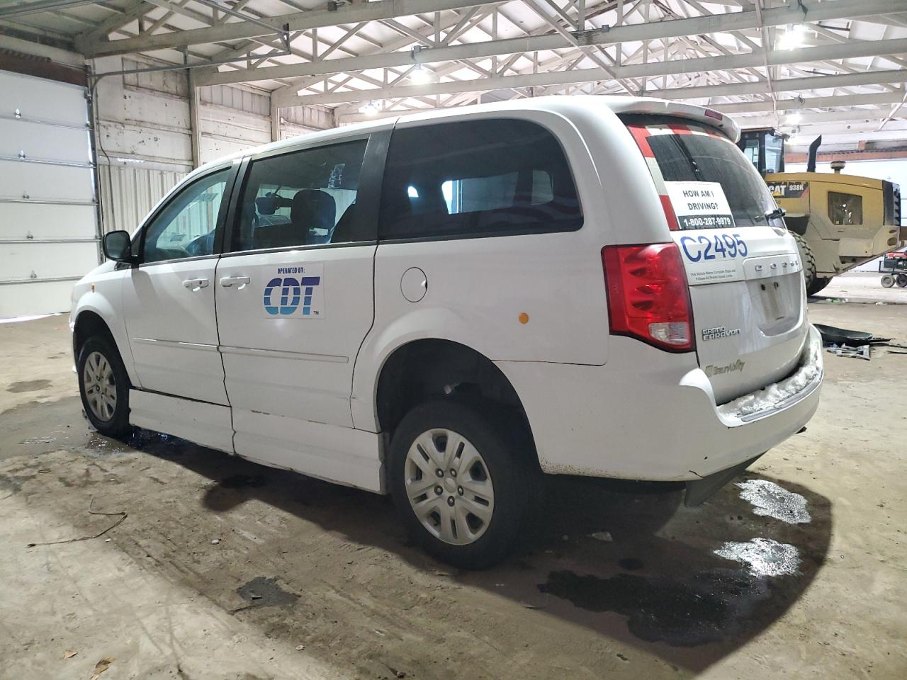 2016 Dodge Caravan VIN 2C4RDGBGXGR340268 Copart auction photo, mechanical / minor dent/scratches damage thumbnail 2