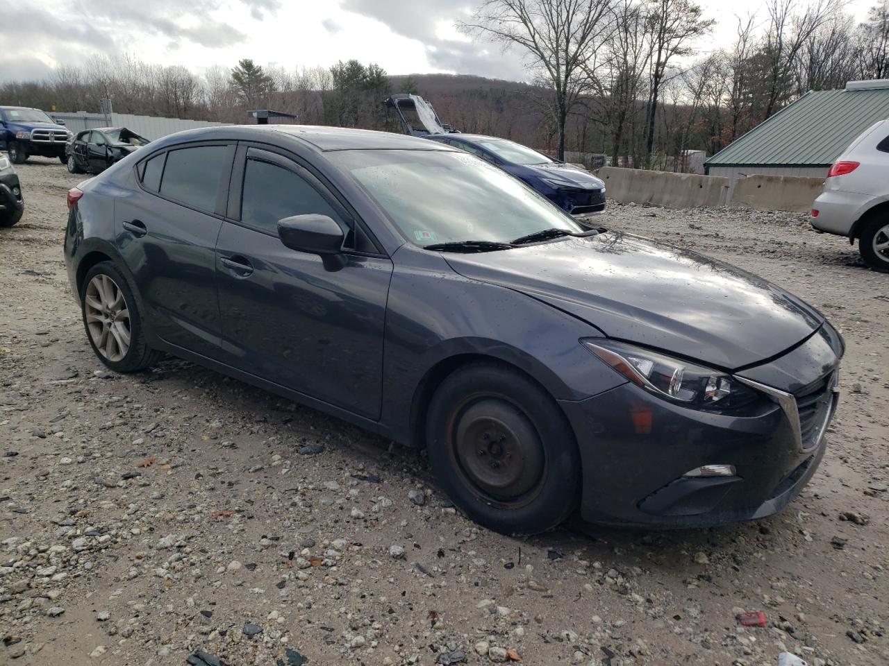 2015 Mazda 3 VIN JM1BM1U77F1225142 Copart auction photo, front end damage thumbnail 4