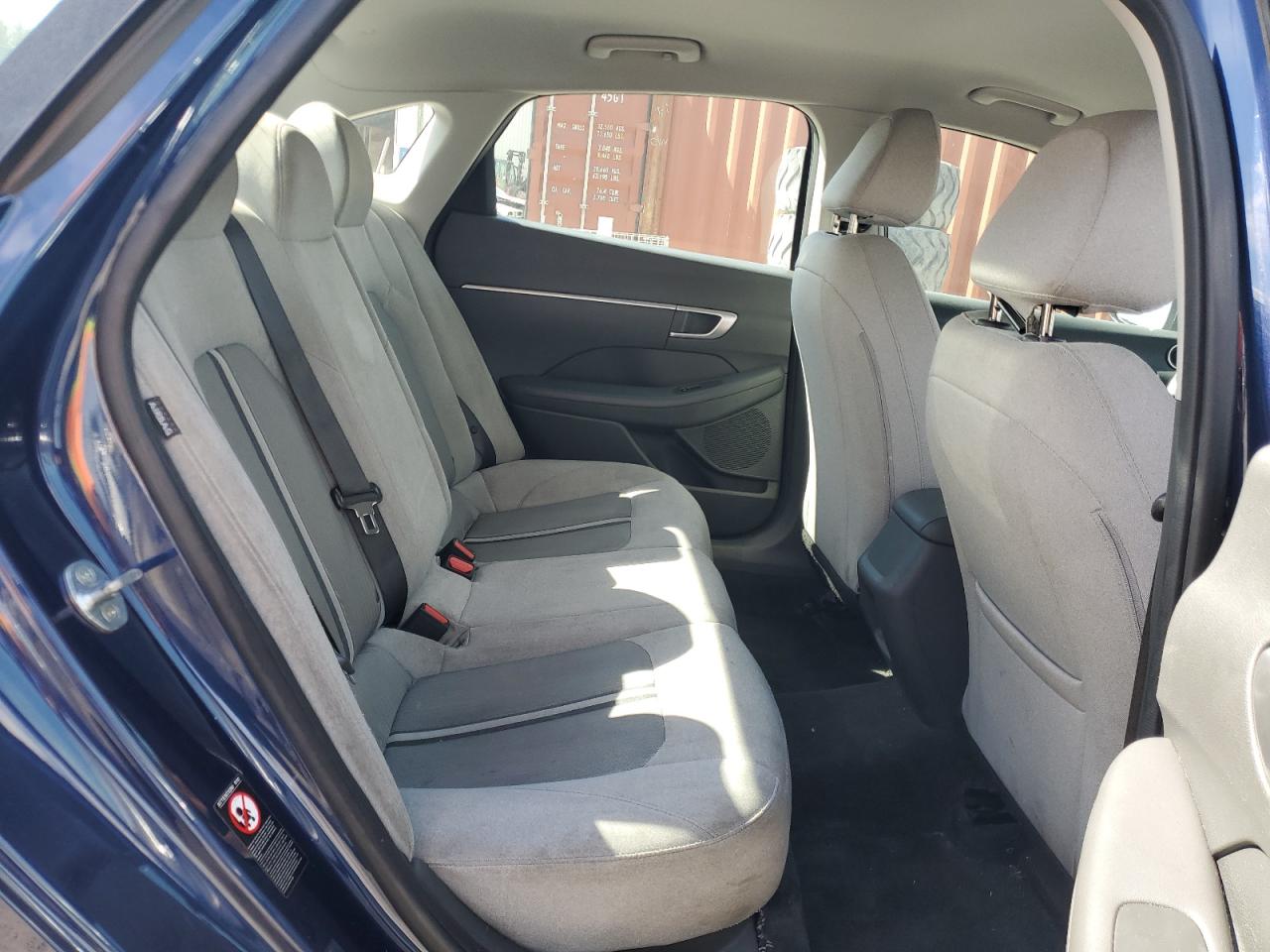 2022 Hyundai Sonata VIN 5NPEG4JA8NH137066 Copart auction photo, rear end damage thumbnail 10
