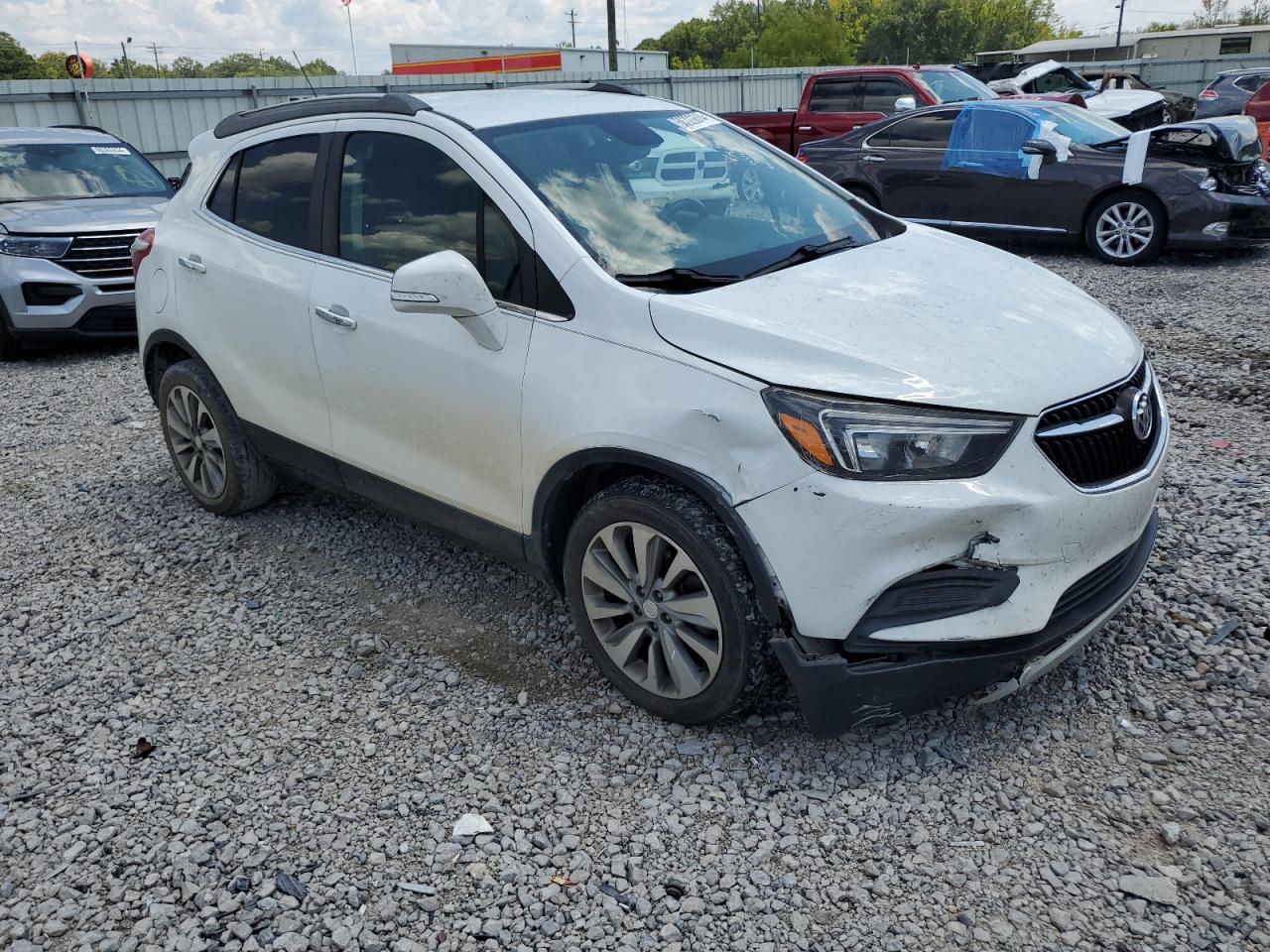 2018 Buick Encore VIN KL4CJASB1JB600928 Copart auction photo, front end damage thumbnail 4
