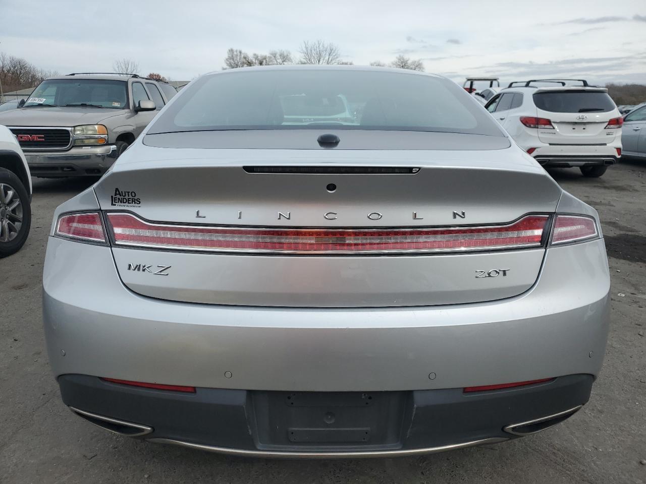 2019 Lincoln MKZ VIN 3LN6L5C96KR627082 Copart auction photo, front end damage thumbnail 6