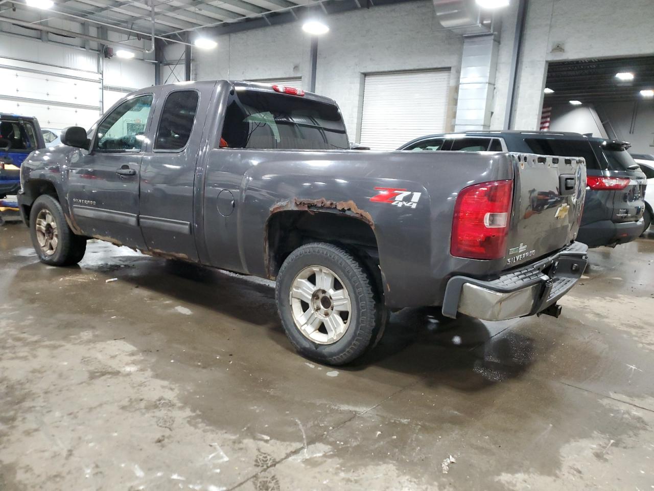 2011 Chevrolet Silverado VIN 1GCRKSE31BZ354866 Copart auction photo, all over damage thumbnail 2