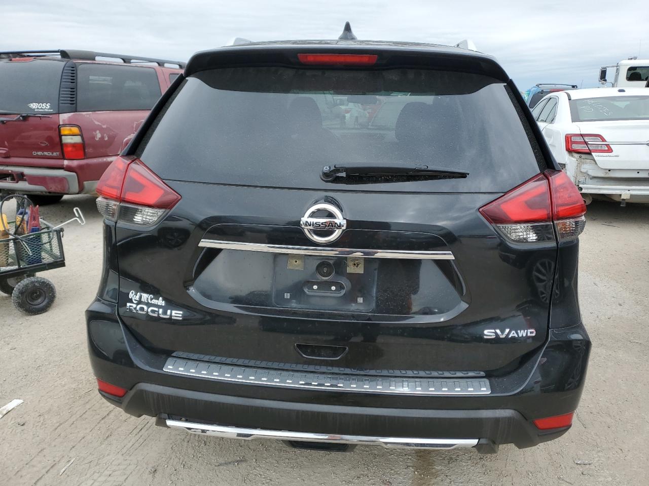2017 Nissan Rogue VIN KNMAT2MV9HP612343 Copart auction photo, side / undercarriage damage thumbnail 6