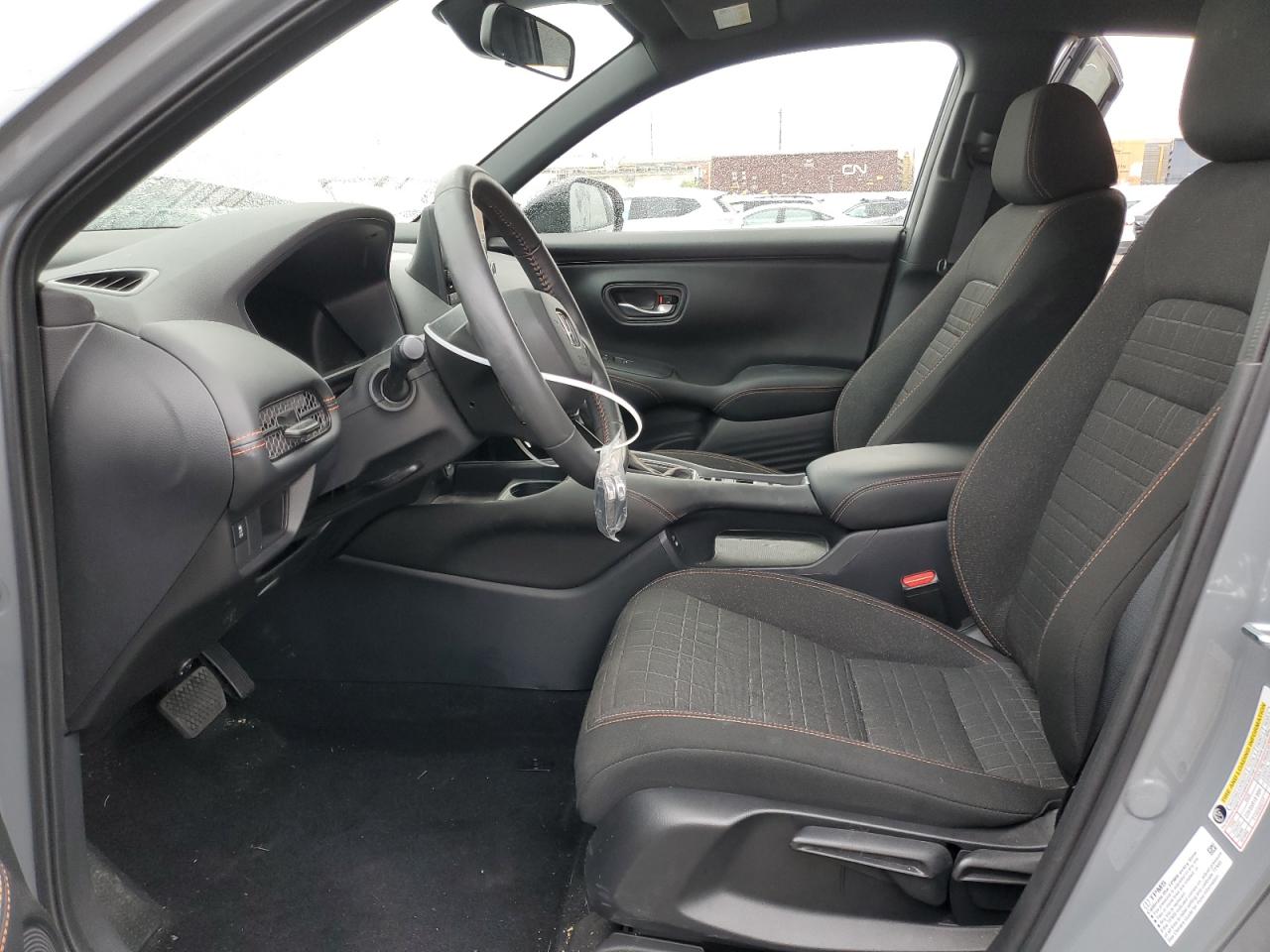 2024 Honda HR-V VIN 3CZRZ1H52RM742133 Copart auction photo, all over damage thumbnail 7