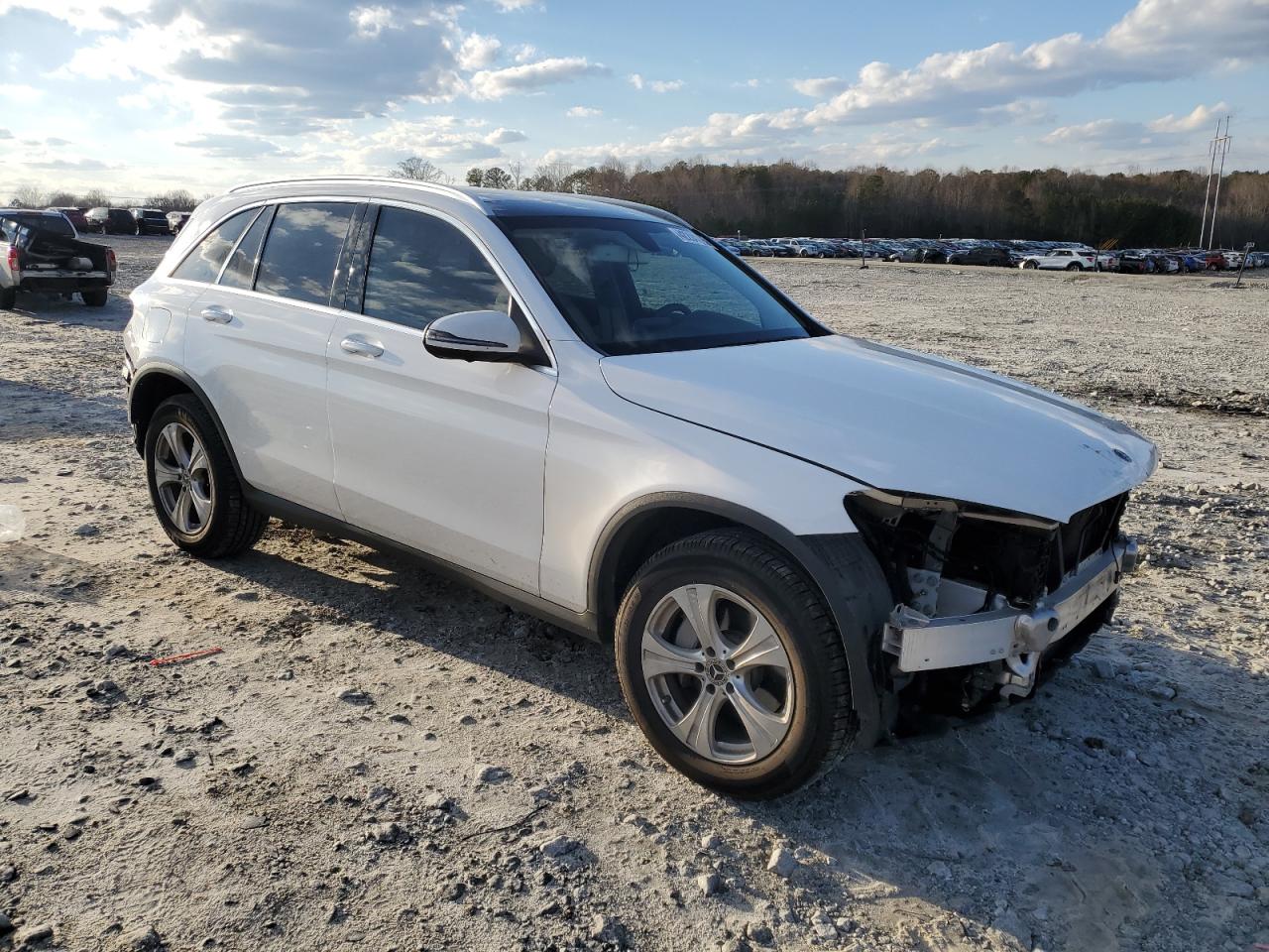 2018 Mercedes-Benz GLC VIN WDC0G4JB7JV109525 Copart auction photo, front end / rear end damage thumbnail 4