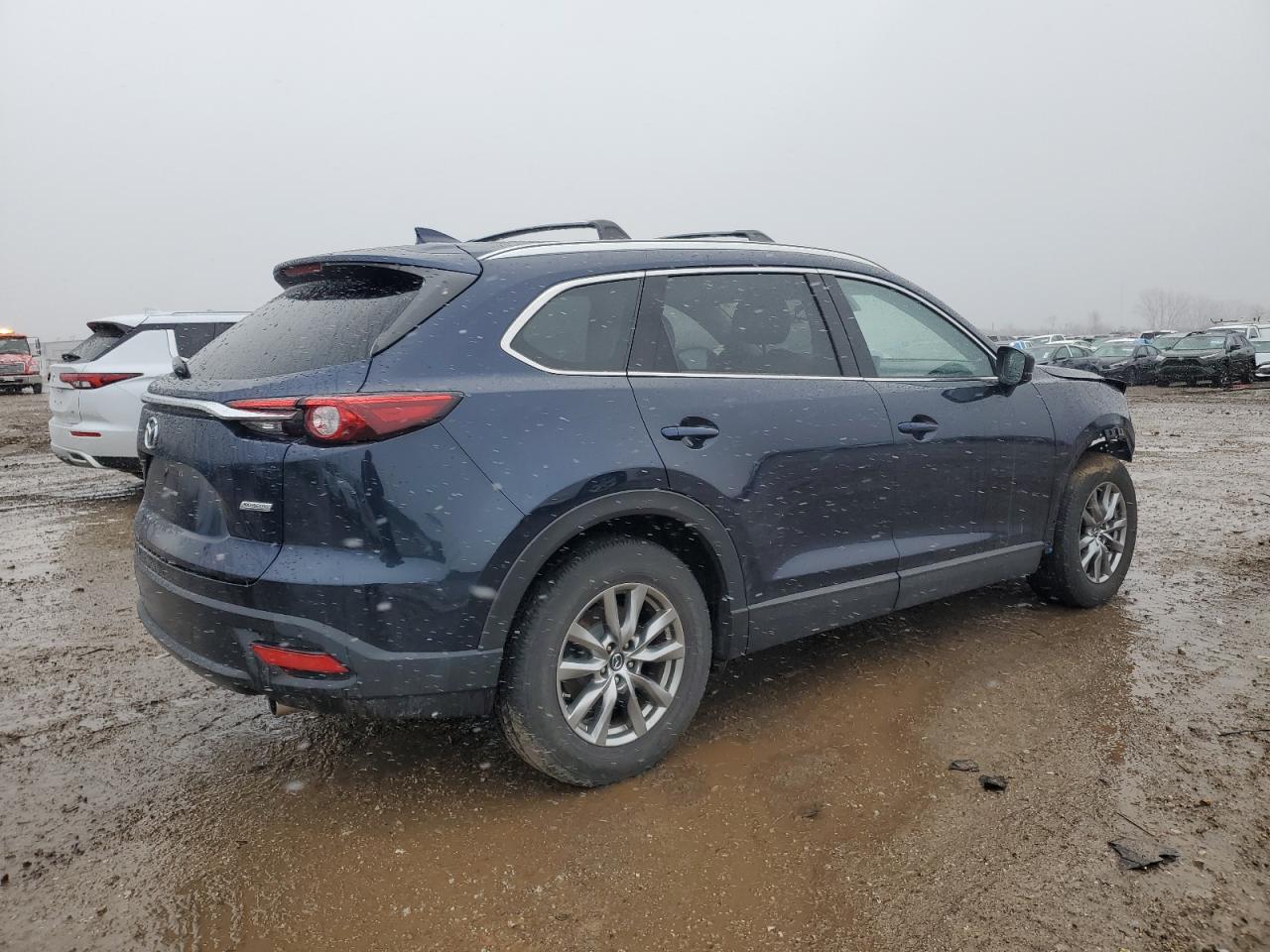 2018 Mazda CX-9 VIN JM3TCBCY7J0236039 Copart auction photo, front end / side damage thumbnail 3