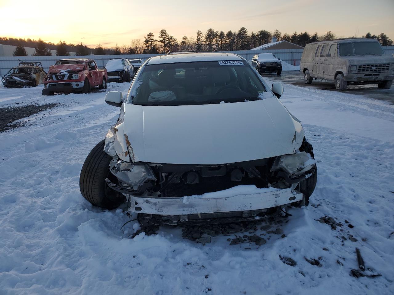 2010 Acura TSX VIN JH4CU2F67AC040664 Copart auction photo, all over damage thumbnail 5