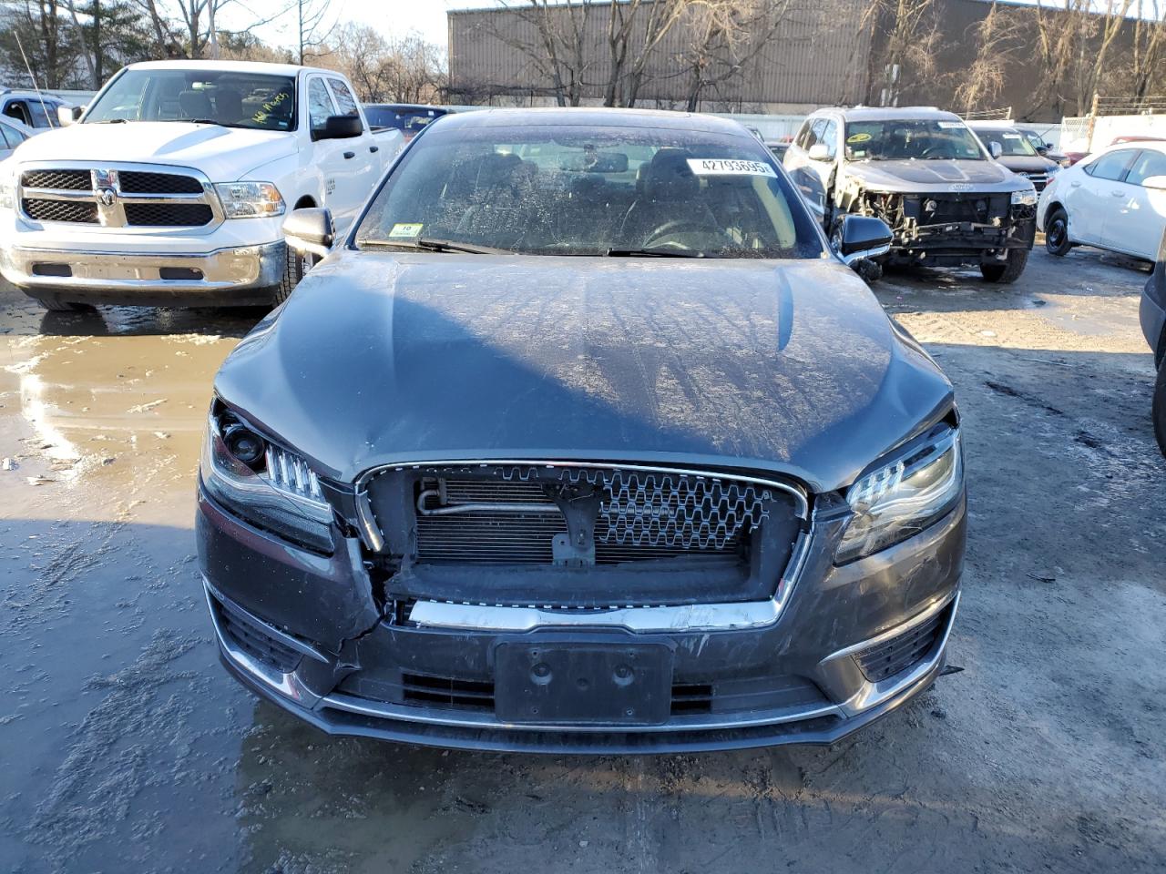 2018 Lincoln MKZ VIN 3LN6L5D95JR607306 Copart auction photo, front end damage thumbnail 5