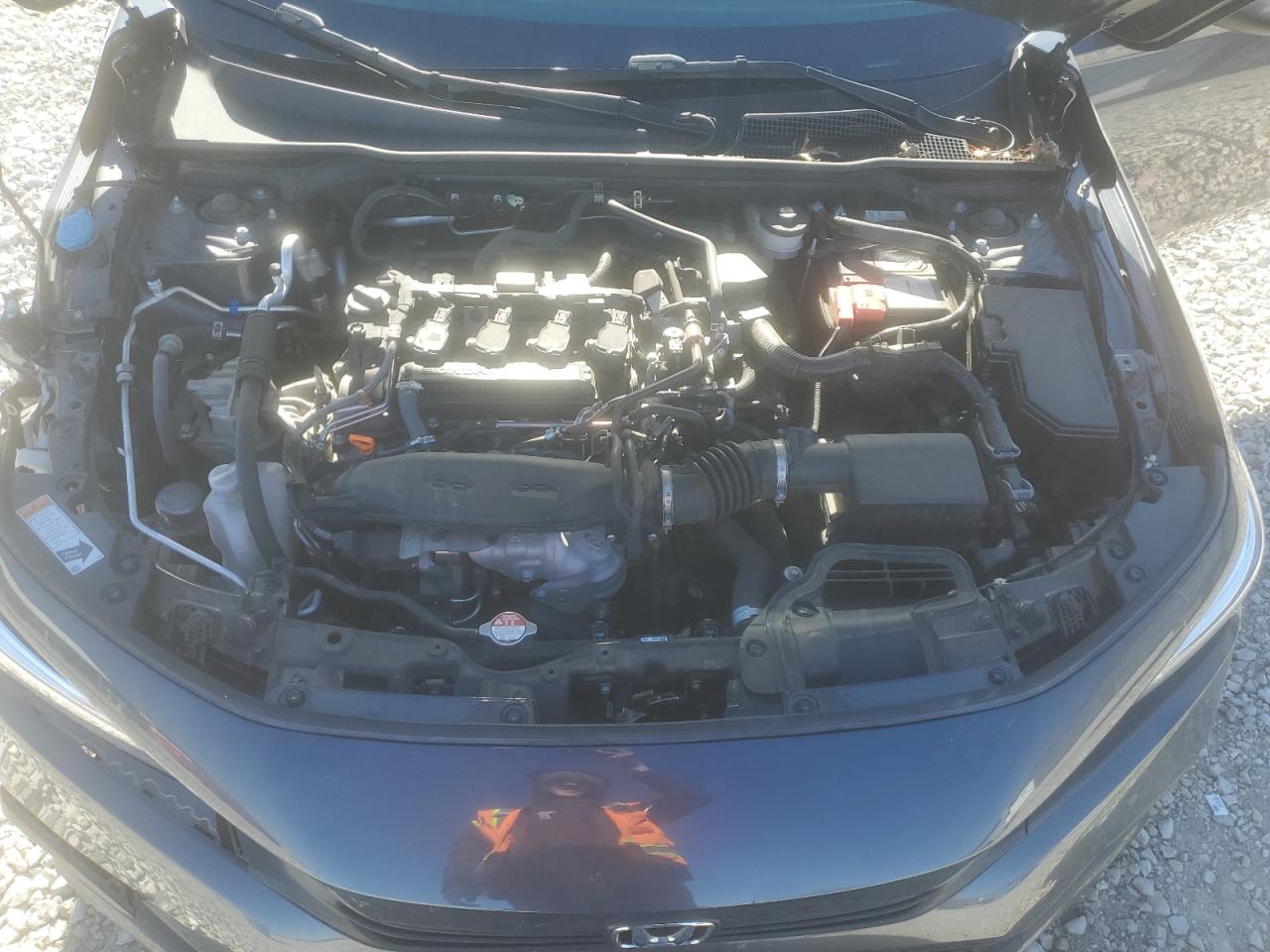 2022 Honda Civic VIN JHMFE1F76NX009272 Copart auction photo, front end / all over damage thumbnail 11