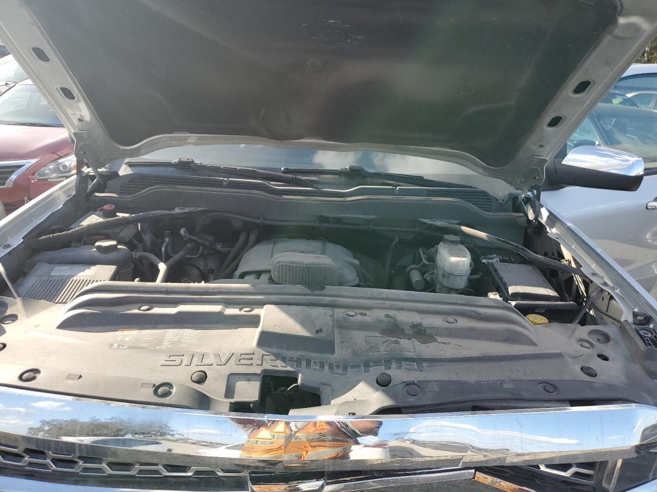 2019 Chevrolet Silverado VIN 1GC1KREG7KF120788 Copart auction photo, front end damage thumbnail 11