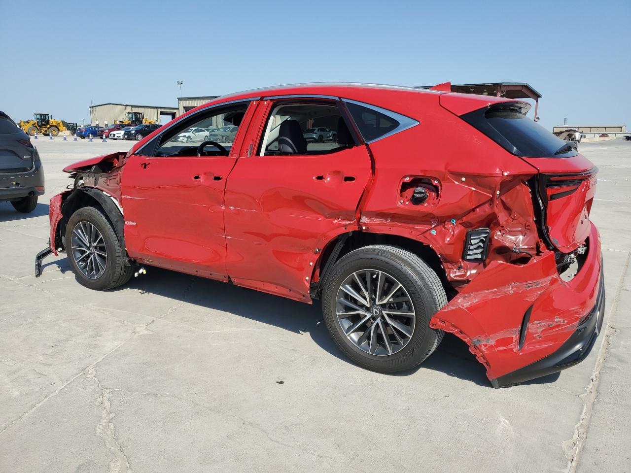 2022 Lexus NX VIN 2T2GDCAZ0NC002034 Copart auction photo, stripped / all over damage thumbnail 2