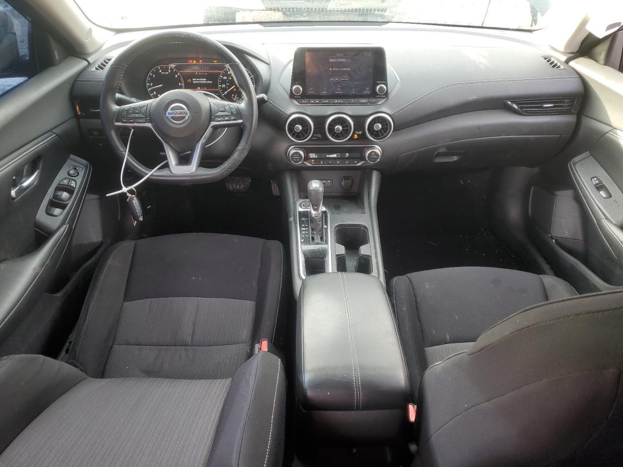 2021 Nissan Sentra VIN 3N1AB8CV2MY206746 Copart auction photo, side damage thumbnail 8