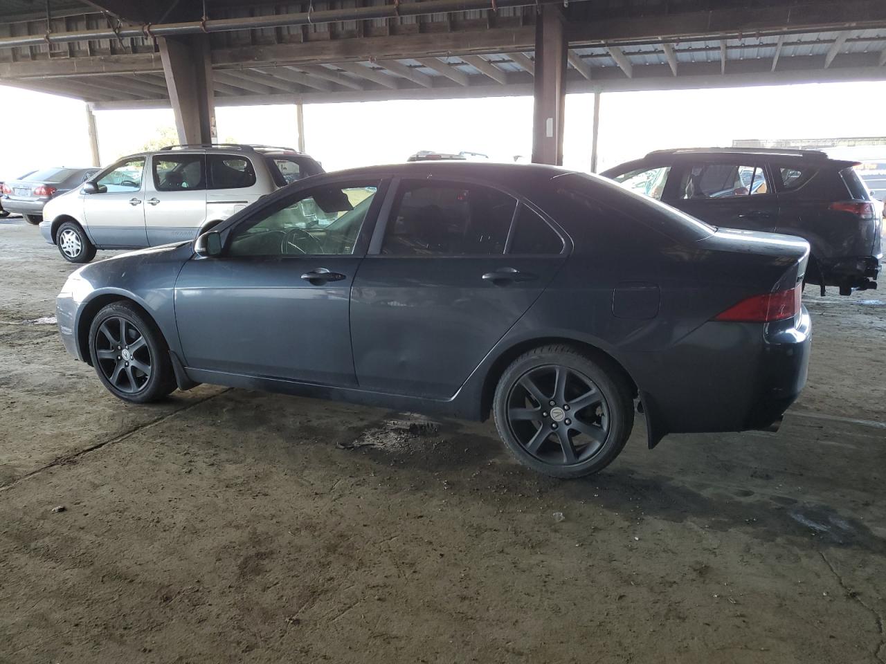 2004 Acura TSX VIN JH4CL96834C012653 Copart auction photo, rear end / side damage thumbnail 2