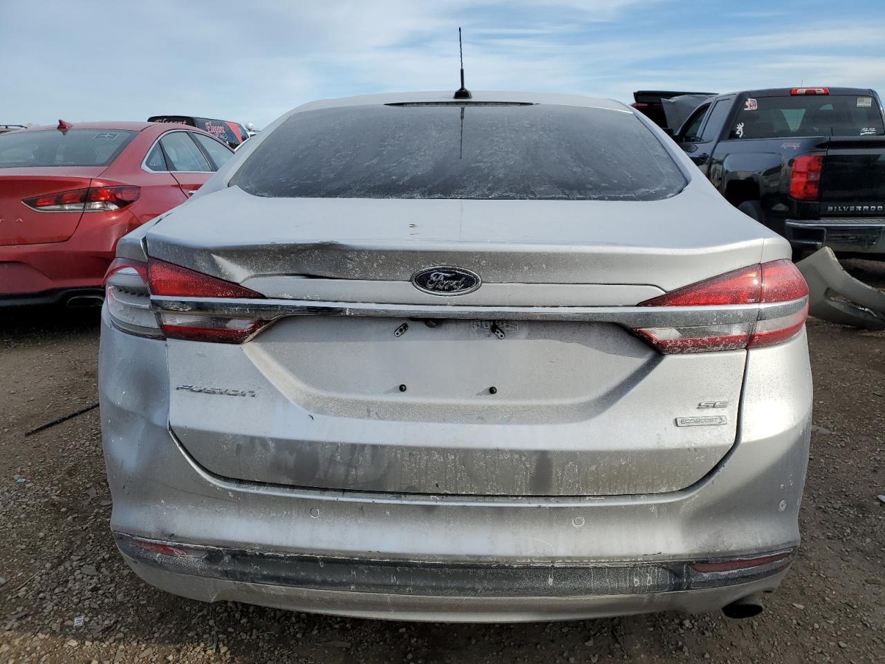 2018 Ford Fusion VIN 3FA6P0HDXJR249975 Copart auction photo, front end damage thumbnail 6