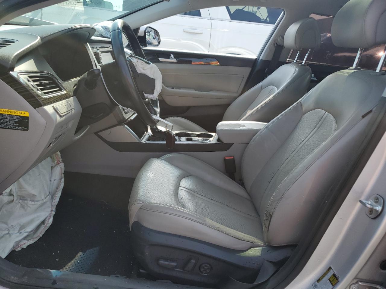 2016 Hyundai Sonata VIN KMHE34L12GA026561 Copart auction photo, front end / water/flood damage thumbnail 7