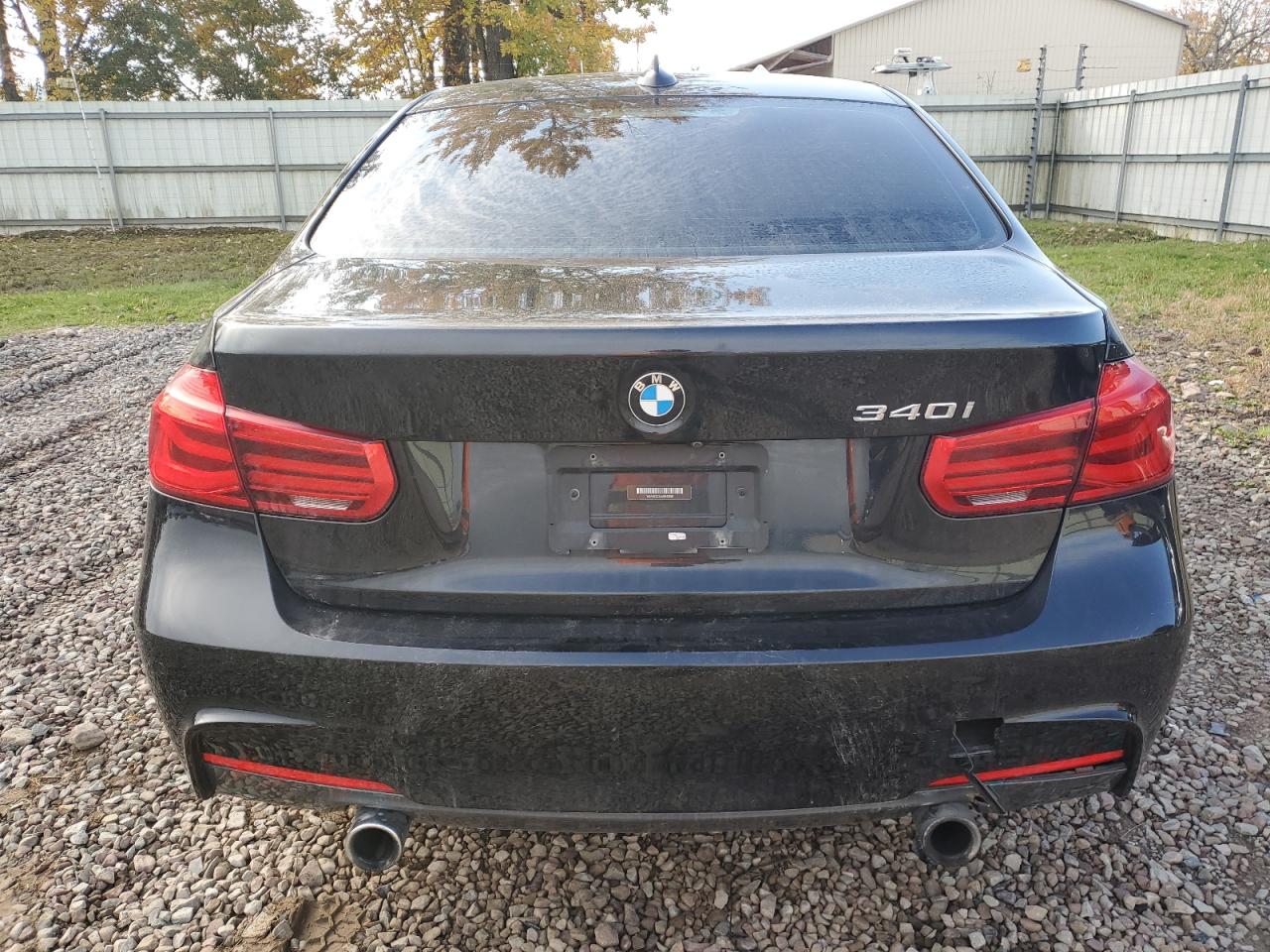 2018 BMW 3er VIN WBA8B3C56JK843287 Copart auction photo, front end / side damage thumbnail 6