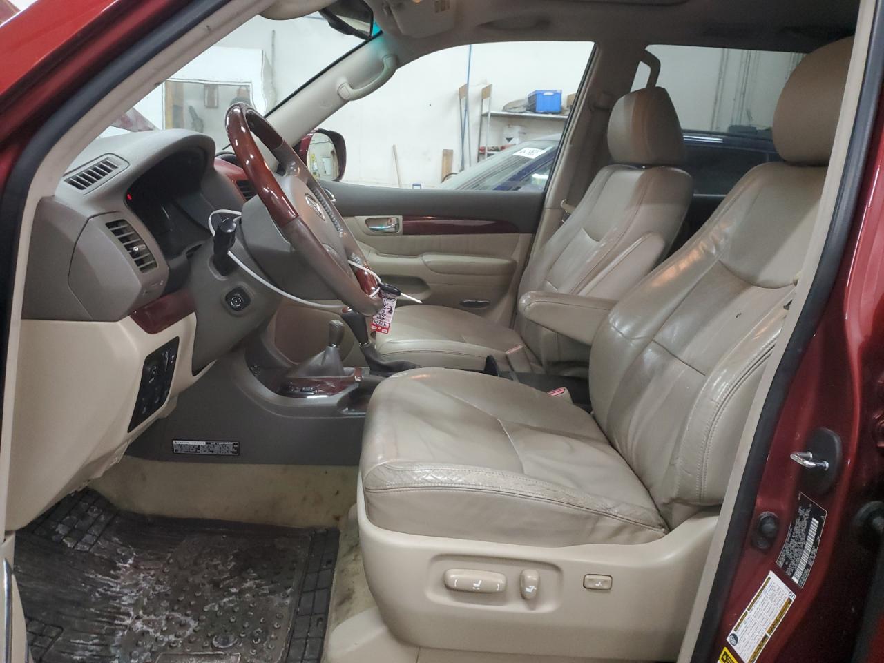 2009 Lexus GX VIN JTJBT20X390178150 Copart auction photo, front end damage thumbnail 7