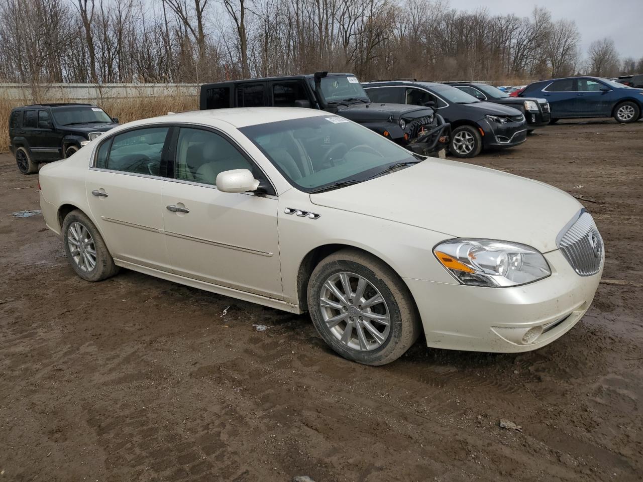 2011 Buick Lucerne VIN 1G4HC5EM0BU142049 Copart auction photo, side / minor dent/scratches damage thumbnail 4