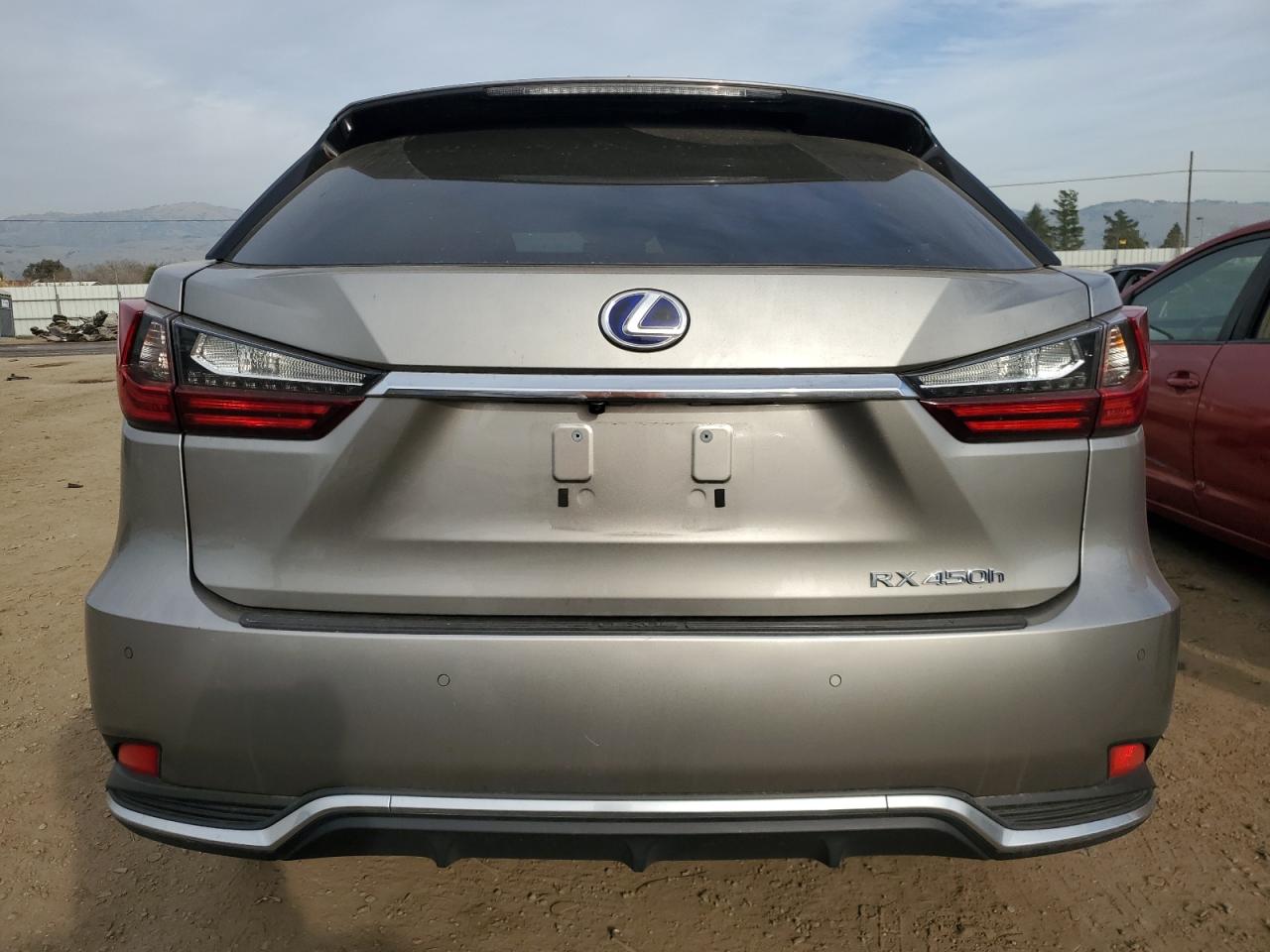 2022 Lexus RX VIN 2T2HGMDA5NC094698 Copart auction photo, front end / undercarriage damage thumbnail 6