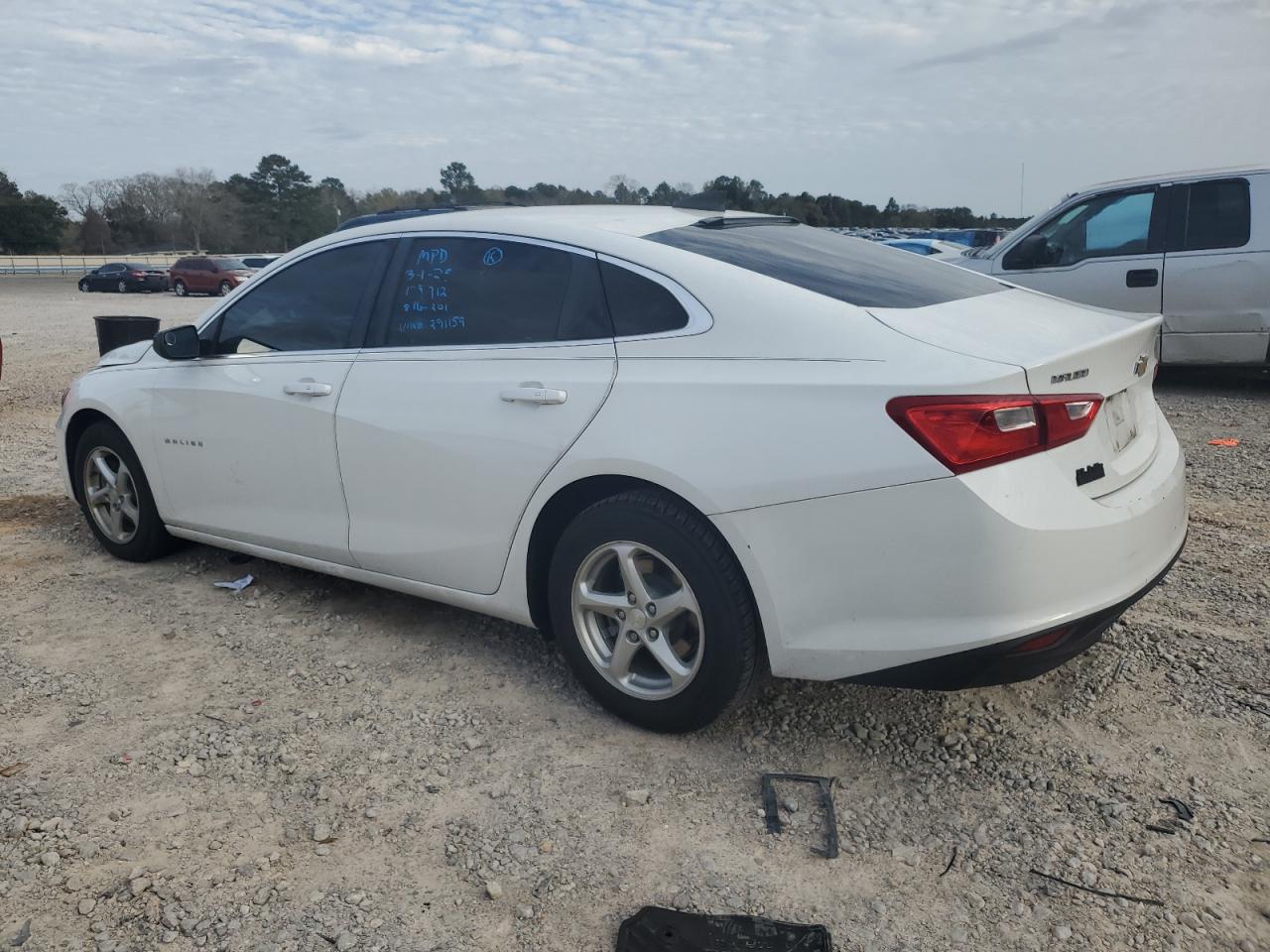 2017 Chevrolet Malibu VIN 1G1ZB5STXHF291159 Copart auction photo, front end damage thumbnail 2