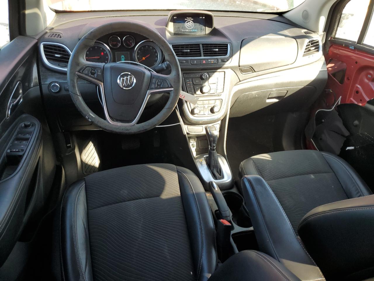 2014 Buick Encore VIN KL4CJBSBXEB592971 Copart auction photo, front end / side damage thumbnail 8