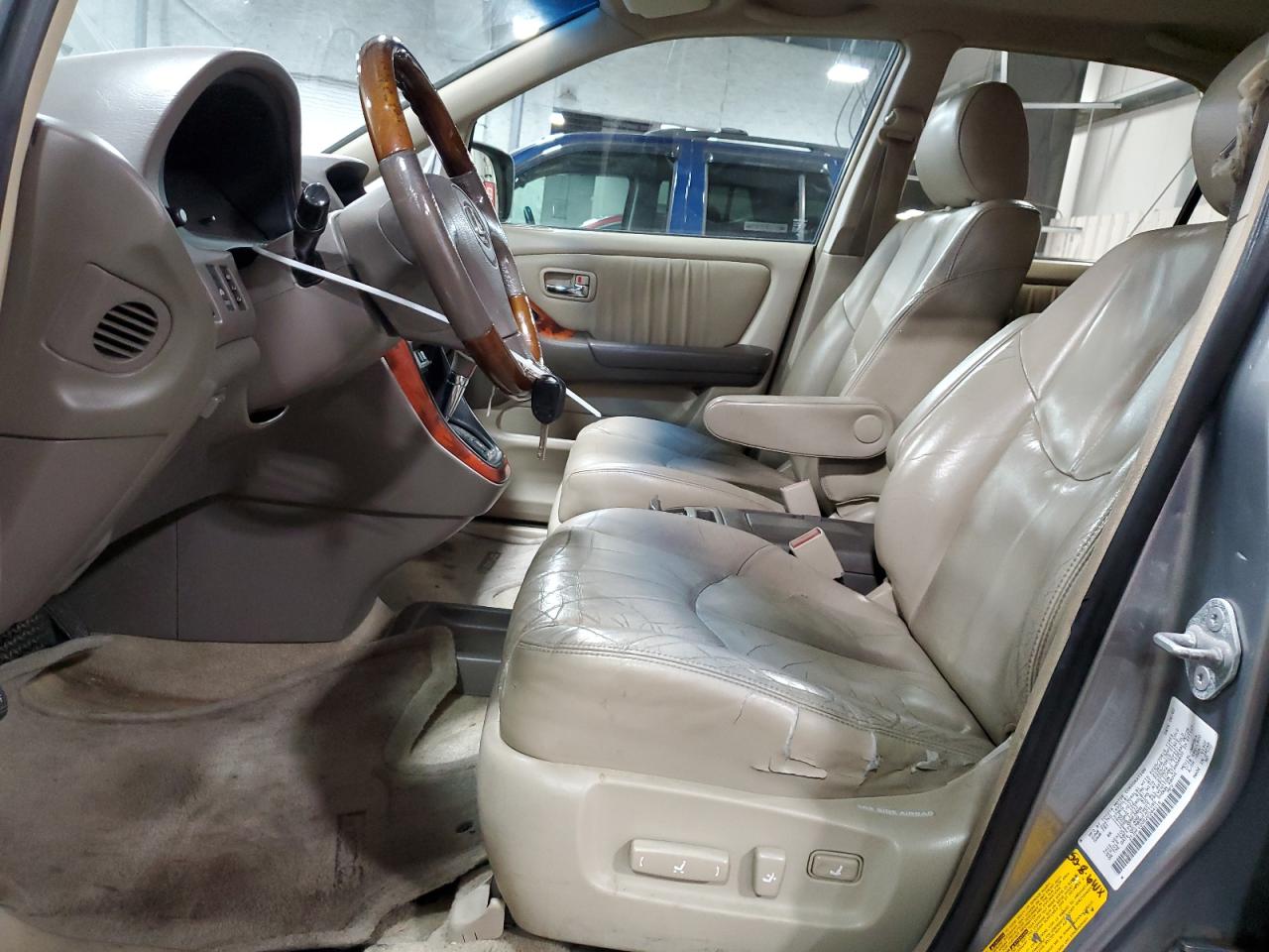 2002 Lexus RX VIN JTJHF10U820284116 Copart auction photo, front end damage thumbnail 7