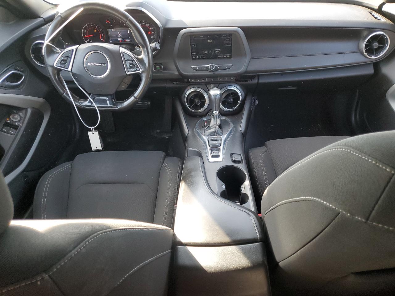 2019 Chevrolet Camaro VIN 1G1FB3DS5K0114055 Copart auction photo, side / front end damage thumbnail 8