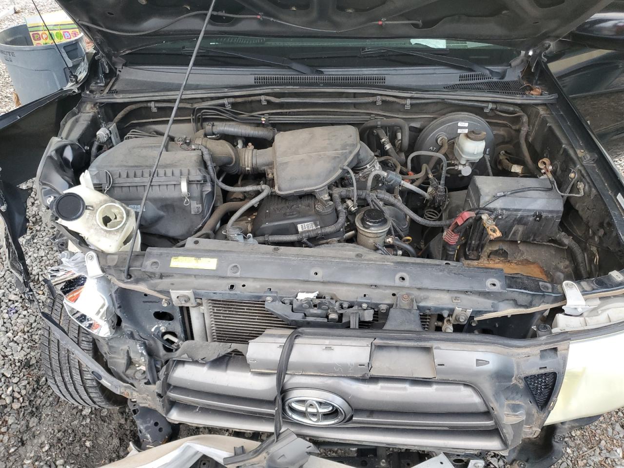 2009 Toyota Tacoma VIN 5TENX22NX9Z649761 Copart auction photo, front end damage thumbnail 11