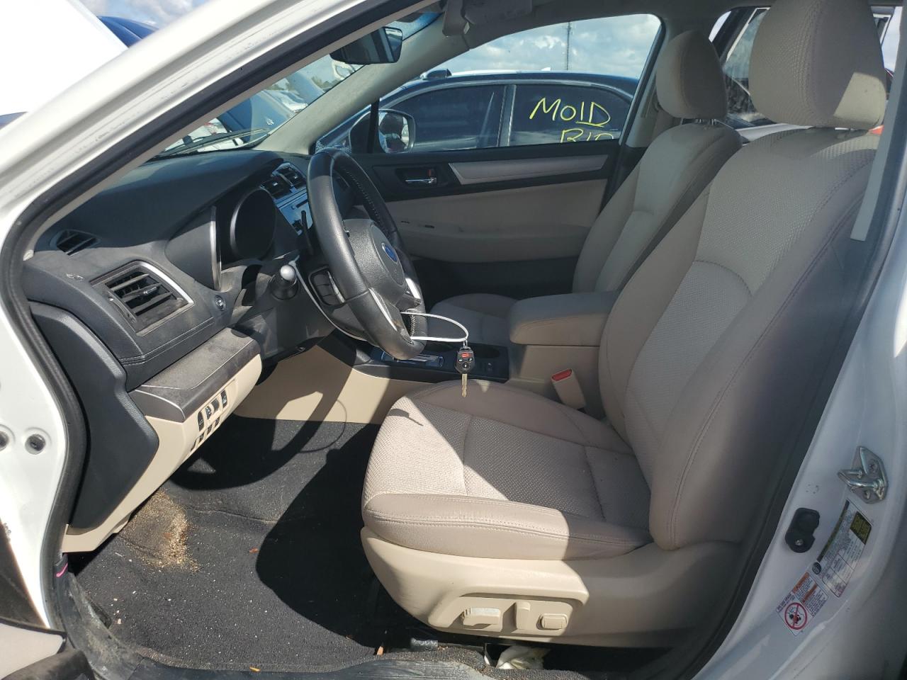 2019 Subaru Outback VIN 4S4BSAHCXK3212926 Copart auction photo, water/flood damage thumbnail 7