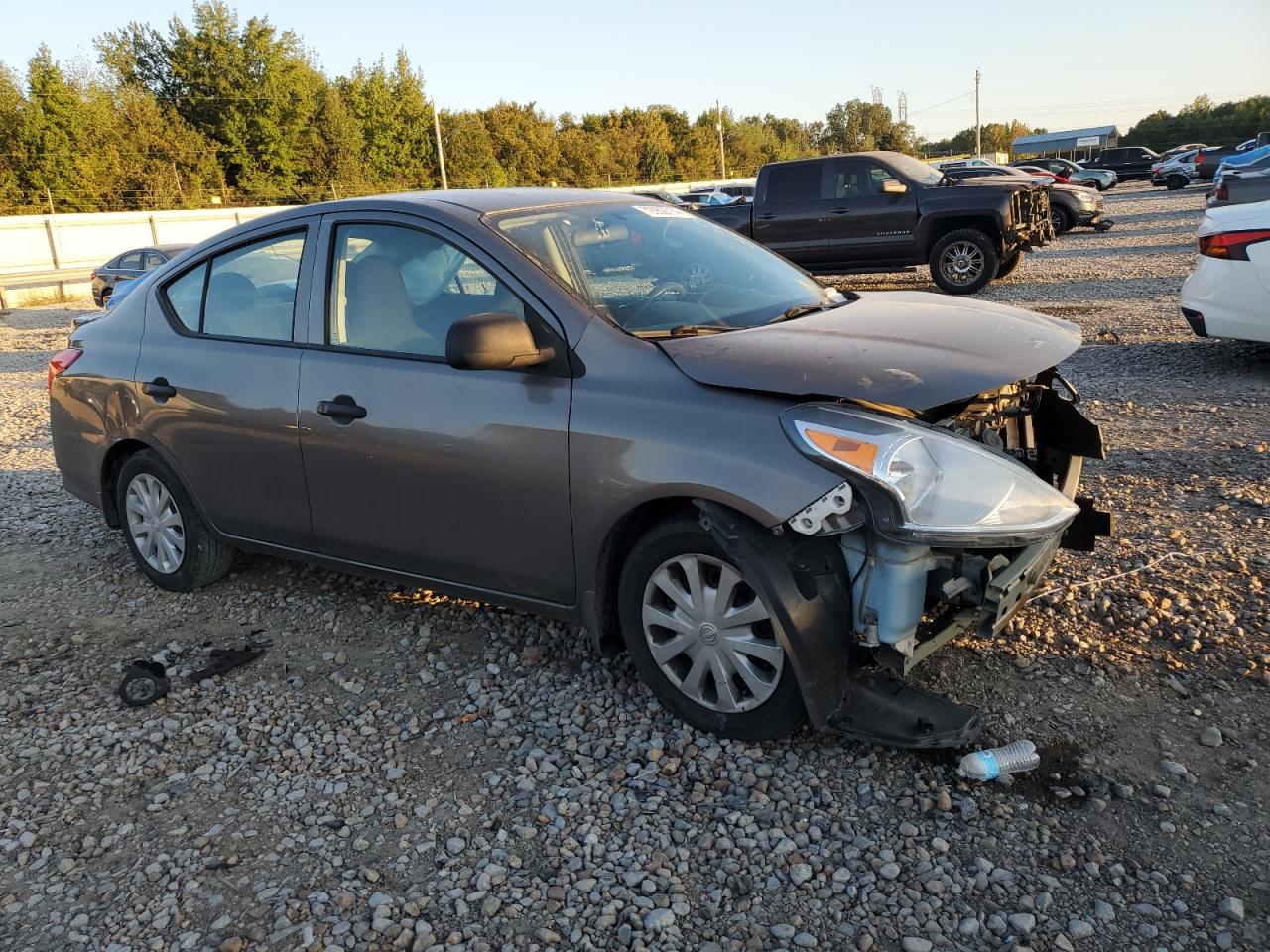 2015 Nissan Versa VIN 3N1CN7APXFL820975 Copart auction photo, front end damage thumbnail 4