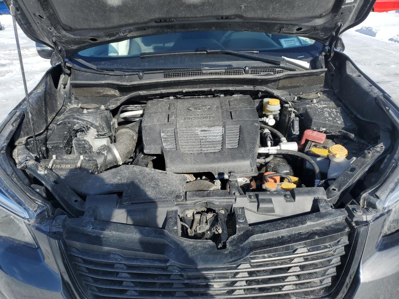 2021 Subaru Forester VIN JF2SKARC0MH432523 Copart auction photo, top/roof damage thumbnail 13