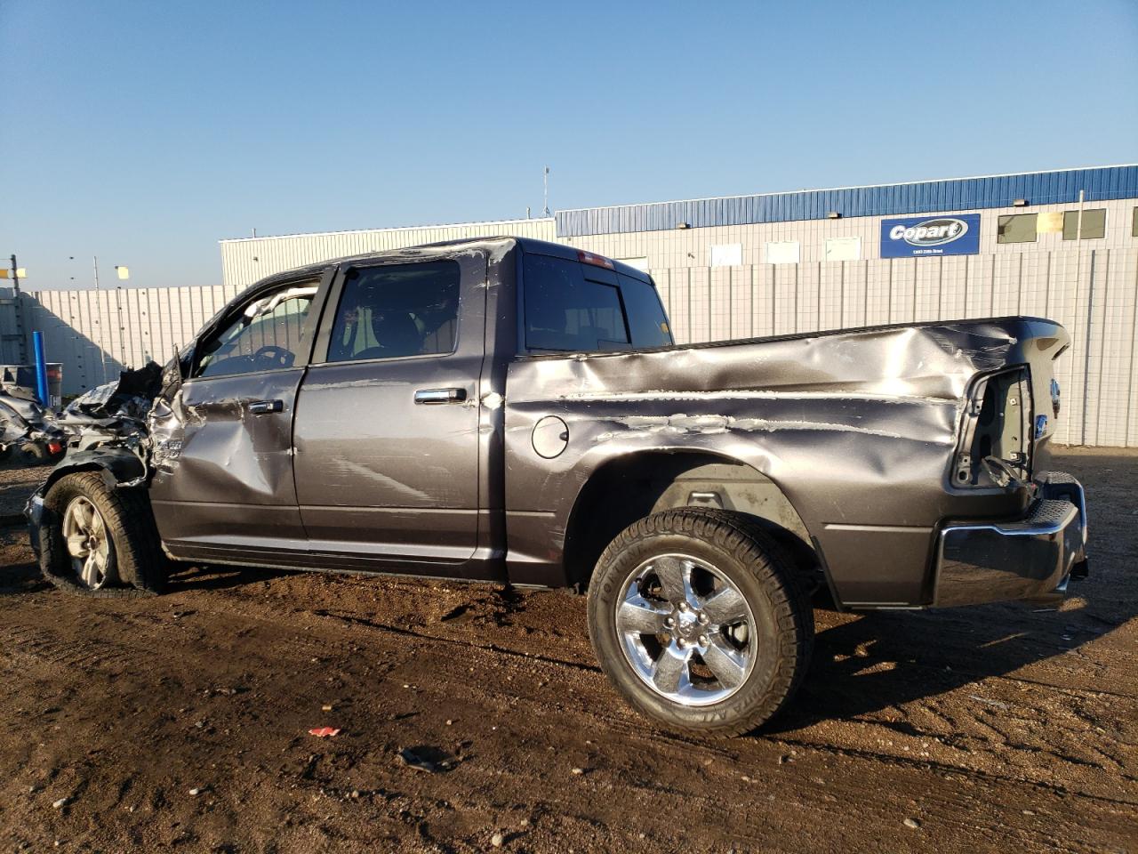 2017 RAM 1500 VIN 3C6RR7LT8HG787984 Copart auction photo, rollover / hail damage thumbnail 2