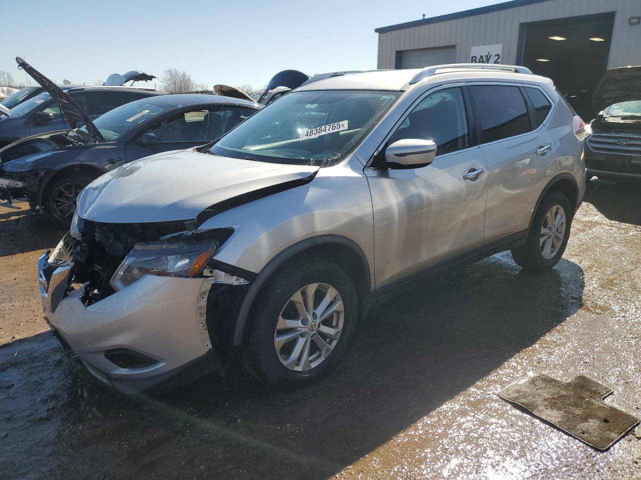 2016 Nissan Rogue VIN KNMAT2MV9GP676882