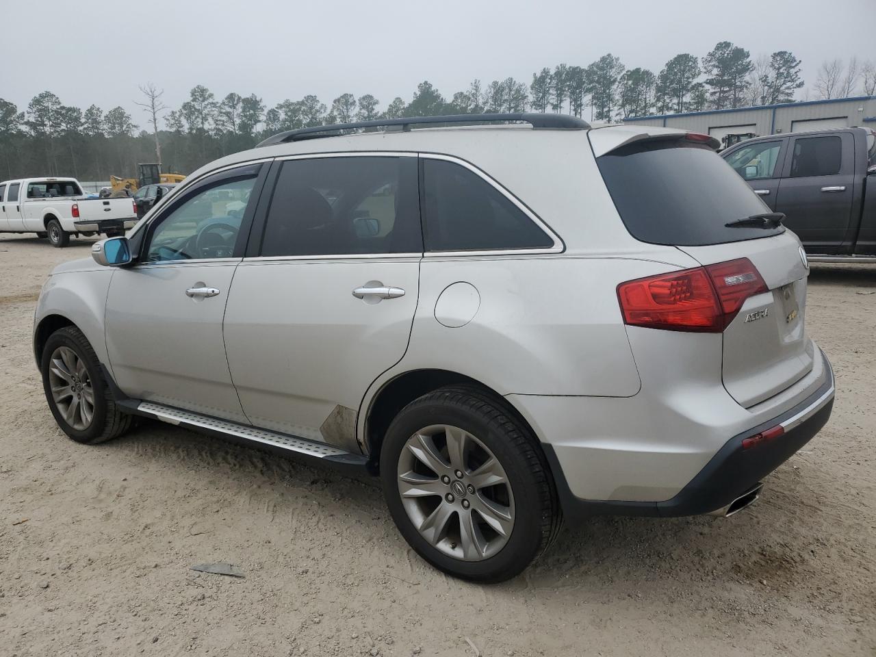 2010 Acura MDX VIN 2HNYD2H50AH500556 Copart auction photo, front end / side damage thumbnail 2