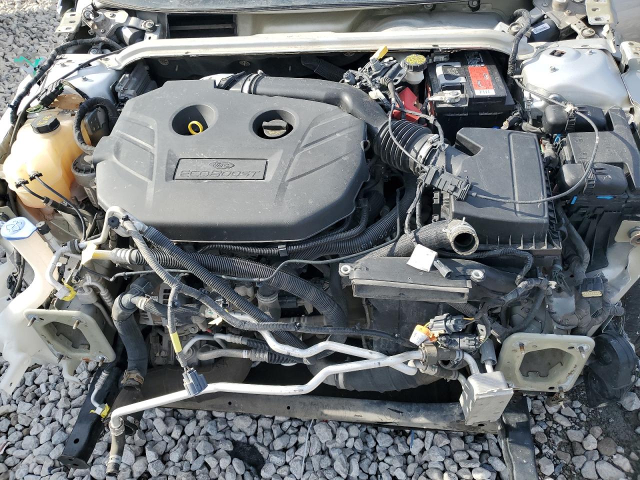 2016 Ford Fusion VIN 3FA6P0K96GR303091 Copart auction photo, front end damage thumbnail 11