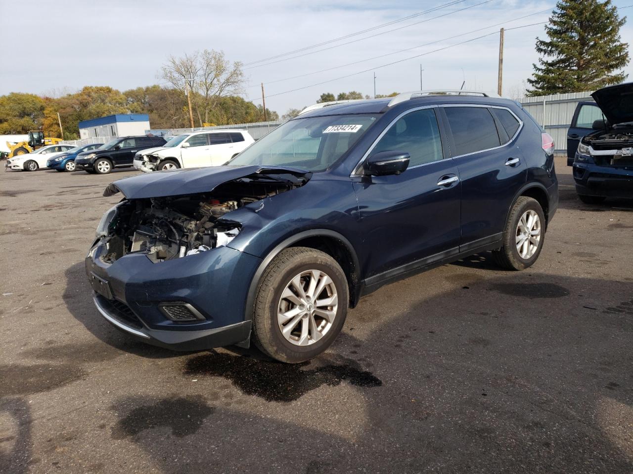 2015 Nissan Rogue VIN 5N1AT2MV1FC809667