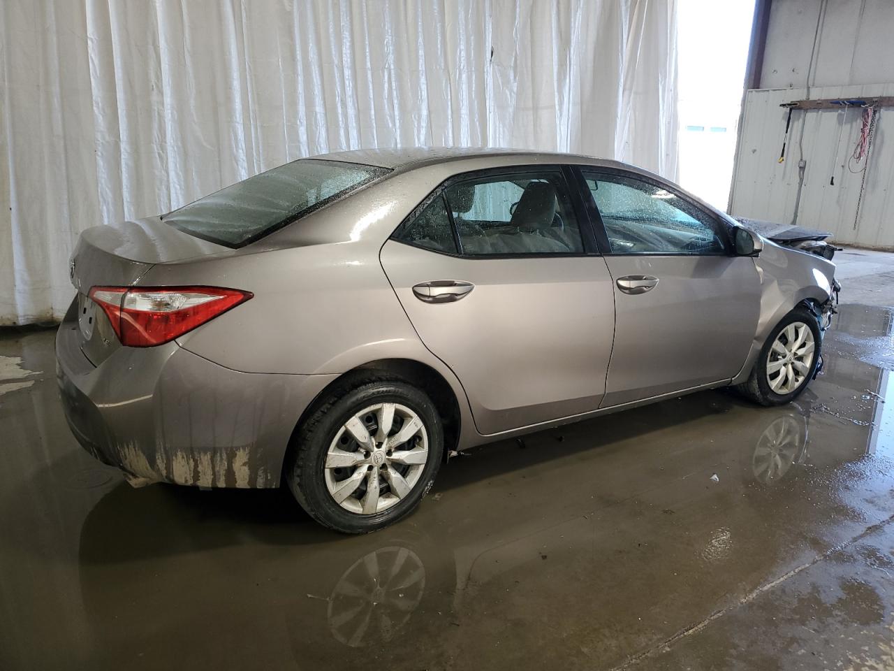 2016 Toyota Corolla VIN 2T1BURHEXGC613874 Copart auction photo, front end damage thumbnail 3