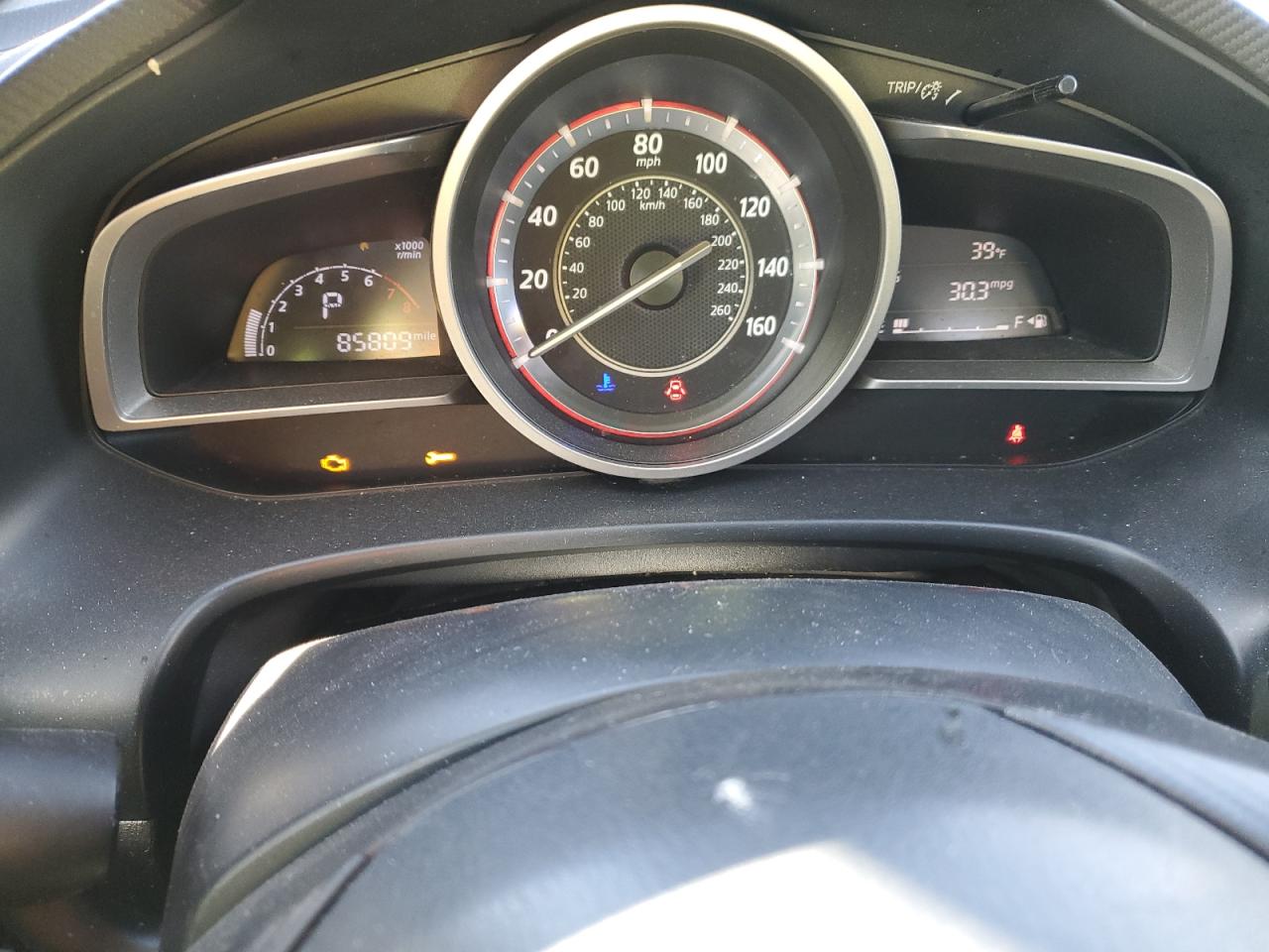 2016 Mazda 3 VIN 3MZBM1U79GM245345 Copart auction photo, front end damage thumbnail 9