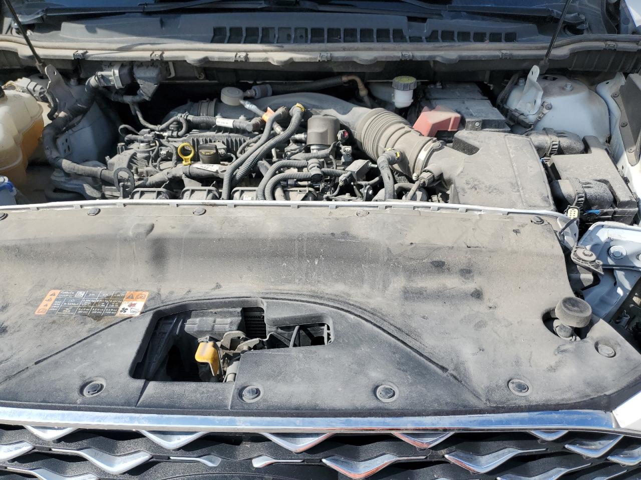 2022 Ford Edge VIN 2FMPK4K98NBA77163 Copart auction photo, front end / side damage thumbnail 12