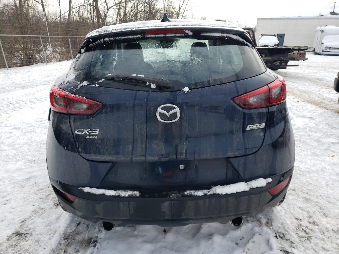 2018 Mazda CX-3 VIN JM1DKFB71J1304541 Copart auction photo, front end damage thumbnail 6