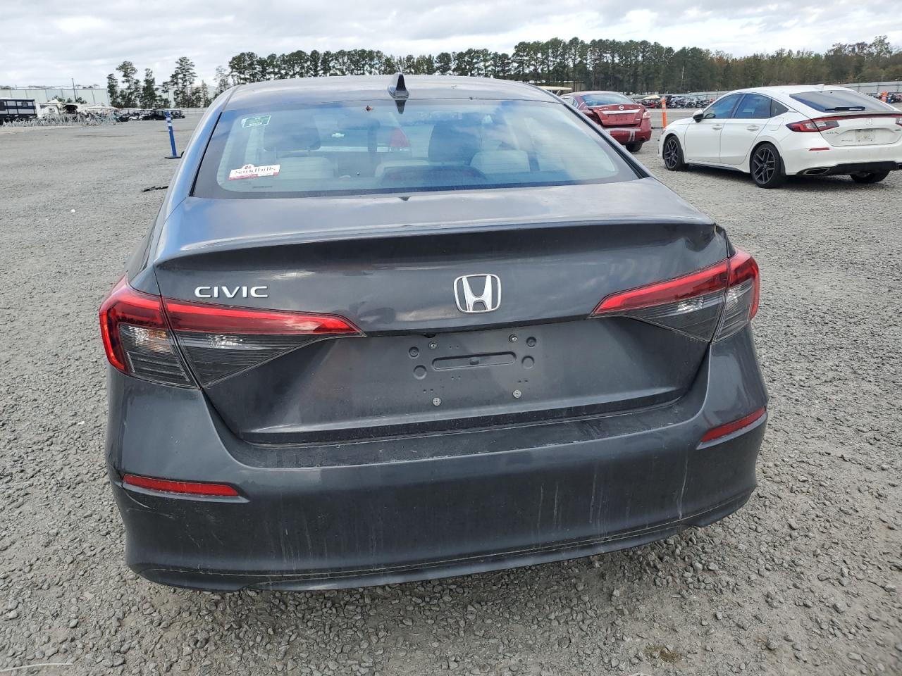 2023 Honda Civic VIN 2HGFE2F20PH561161 Copart auction photo, front end / mechanical damage thumbnail 6