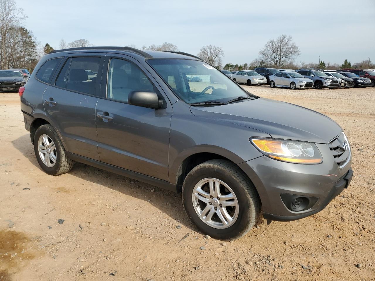 2010 Hyundai Santa Fe VIN 5NMSG3AB9AH401702 Copart auction photo, rear end / front end damage thumbnail 4