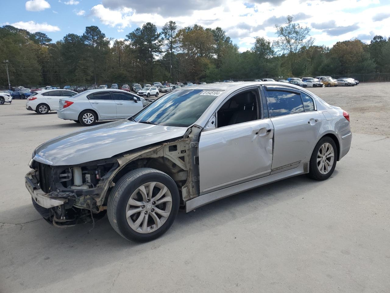 2013 Hyundai Genesis VIN KMHGC4DD3DU216784