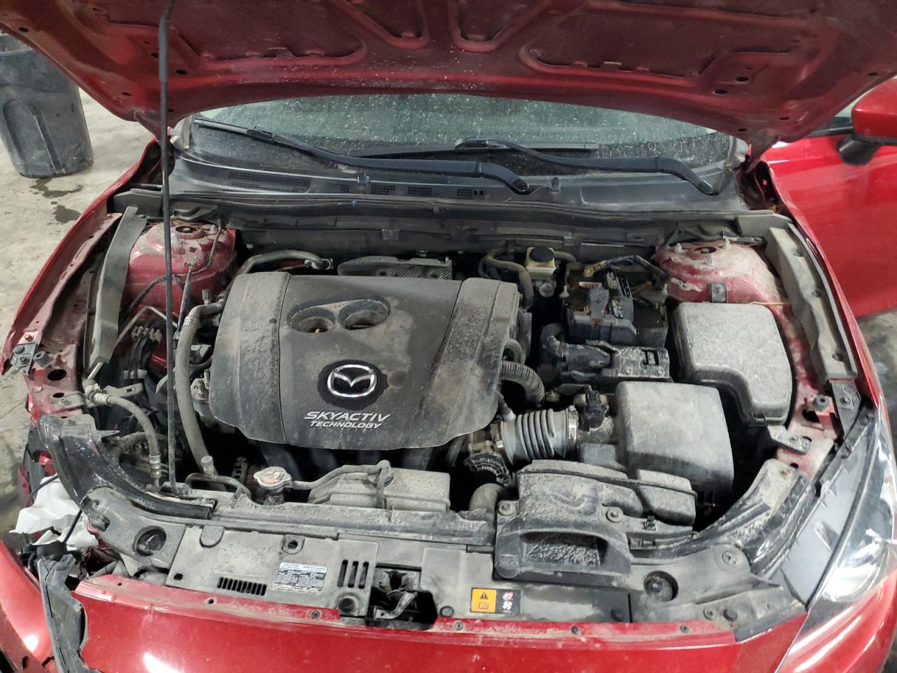 2015 Mazda 3 VIN 3MZBM1U77FM209877 Copart auction photo, front end damage thumbnail 14