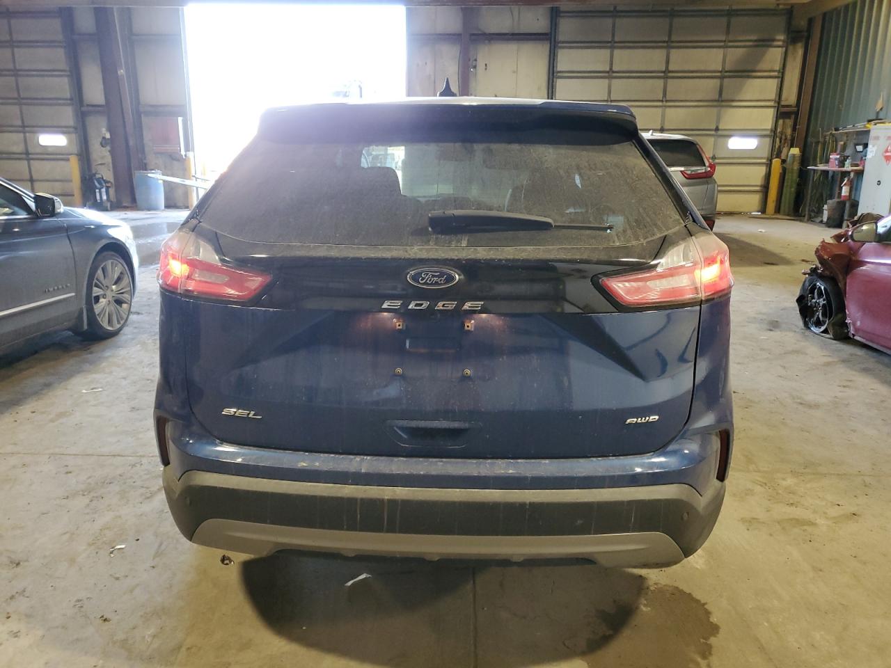 2022 Ford Edge VIN 2FMPK4J94NBA72043 Copart auction photo, front end / minor dent/scratches damage thumbnail 6